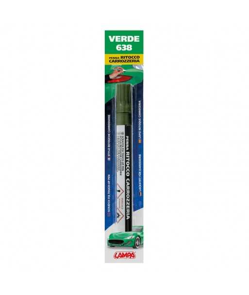 Penna ritocco carrozzeria - Verde - 638